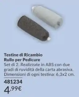 Avon Testine di Ricambio Rullo per Pedicure offerta