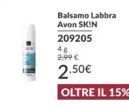 Avon Balsamo Labbra Avon SK!N offerta