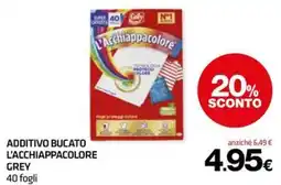 Superconti Additivo bucato L'Acchiappacolore Grey offerta