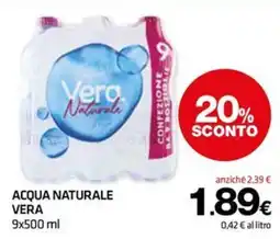 Superconti Acqua naturale Vera offerta