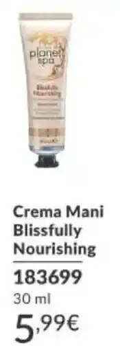 Avon Crema Mani Blissfully Nourishing offerta