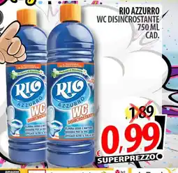 Il Genio Supermercato Rio Azzurro WC Disincrostante offerta