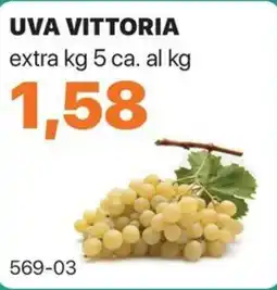 GrosMarket Uva Vittoria offerta