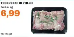GrosMarket Tenerezze di pollo offerta