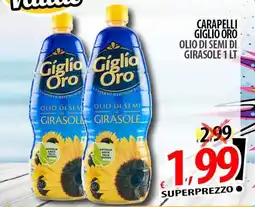 Il Genio Supermercato Giglio Oro olio di semi di girasole offerta