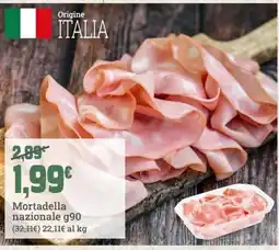 Banco Fresco Mortadella nazionale offerta