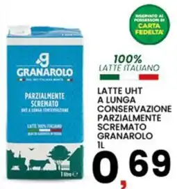 Interspar Latte UHT parzialmente scremato Granarolo offerta