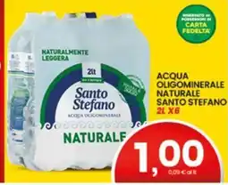 Interspar Acqua oligominerale naturale Santo Stefano offerta