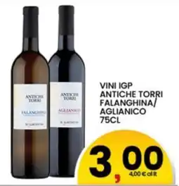 Interspar Vini IGP Antiche Torri Falanghina/Aglianico offerta