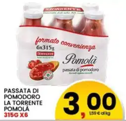 Interspar Passata di pomodoro La Torrente Pomolà offerta