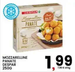 Interspar Mozzarelline panate Despar offerta