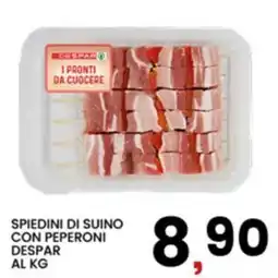 Interspar Spiedini di suino con peperoni Despar offerta