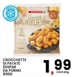 Interspar Crocchette di patate Despar da forno offerta