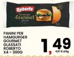 Interspar Panini per hamburger gourmet glassati Roberto offerta