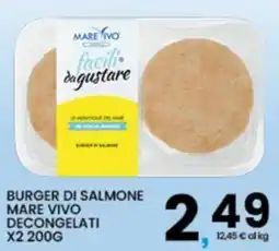 Interspar Burger di salmone Mare Vivo offerta