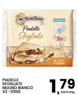 Interspar Piadelle Sfogliate Mulino Bianco offerta