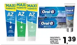Interspar Dentifrici AZ/Oral-B offerta