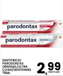 Interspar Dentifricio Parodontax Original/Ultra Clean/Whitening offerta