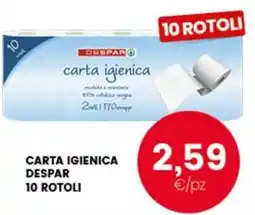 Interspar Carta igienica Despar offerta