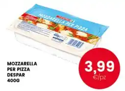 Interspar Mozzarella per pizza Despar offerta
