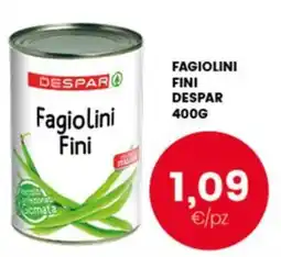 Interspar Fagiolini Fini Despar offerta