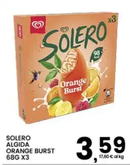 Interspar Solero Algida Orange Burst offerta