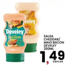 Interspar Salsa Cheddar/ Maio Bacon Develey offerta