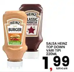 Interspar Salsa Heinz top down offerta