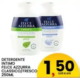 Interspar Detergente intimo Felce Azzurra offerta