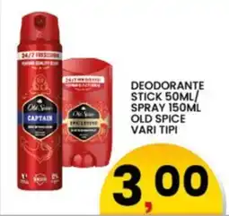 Interspar Deodorante Old Spice Captain offerta