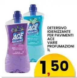 Interspar Detersivo igienizzante per pavimenti Ace offerta
