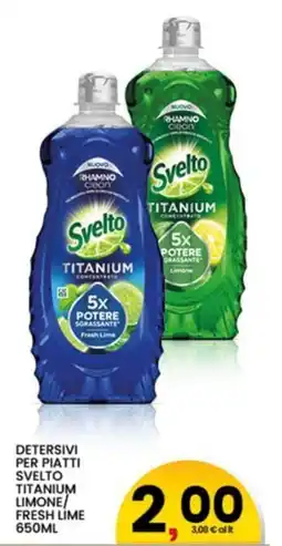 Interspar Detersivi per piatti Svelto Titanium offerta