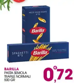 Rosa Cash Barilla pasta semola trafile normali offerta