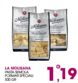 Rosa Cash La Molisana pasta semola formati speciali offerta