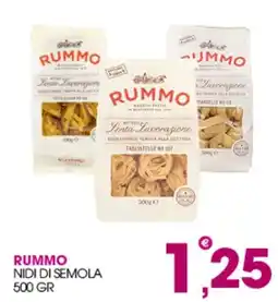 Rosa Cash Rummo nidi di semola offerta