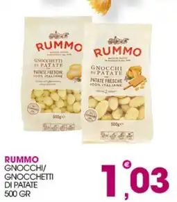 Rosa Cash Rummo gnocchi di patate offerta