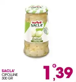 Rosa Cash Sacla' cipolline offerta