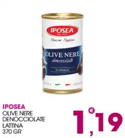 Rosa Cash Iposea olive nere denocciolate offerta