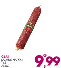 Rosa Cash Clai salame napoli offerta