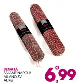 Rosa Cash Segata salame napoli offerta
