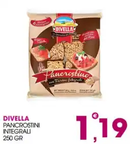 Rosa Cash Divella Pancrostini Integrali offerta