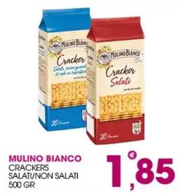 Rosa Cash Mulino Bianco Crackers Salati/Non Salati offerta