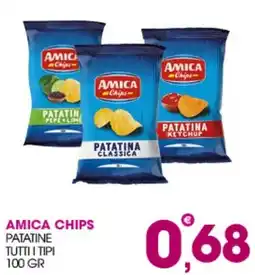 Rosa Cash Amica chips patatine offerta