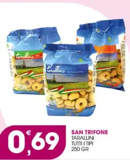 Rosa Cash San Trifone tarallini tutti i tipi offerta