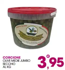Rosa Cash Corcione olive medie jumbo offerta