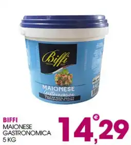 Rosa Cash Biffi maionese gastronomica offerta
