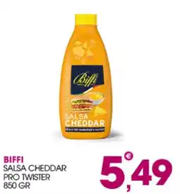 Rosa Cash Biffi Salsa Cheddar Pro Twister offerta