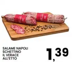 Interspar Salame Napoli Schettino il Verace all'etto offerta
