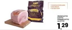 Interspar Prosciutto cotto Parmacotto offerta