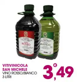 Rosa Cash Vitivinicola San Michele Vino Rosso/Bianco offerta